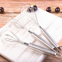 Stainless steel whisks